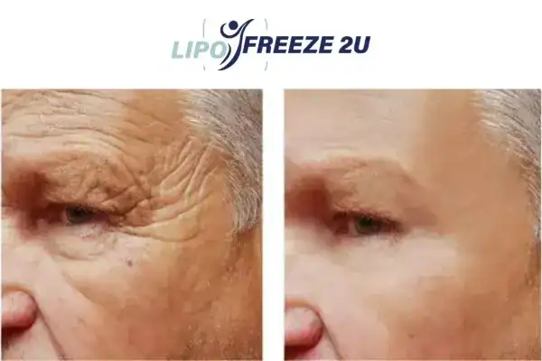 Mens before and after Morpheus 8 Croydon results.