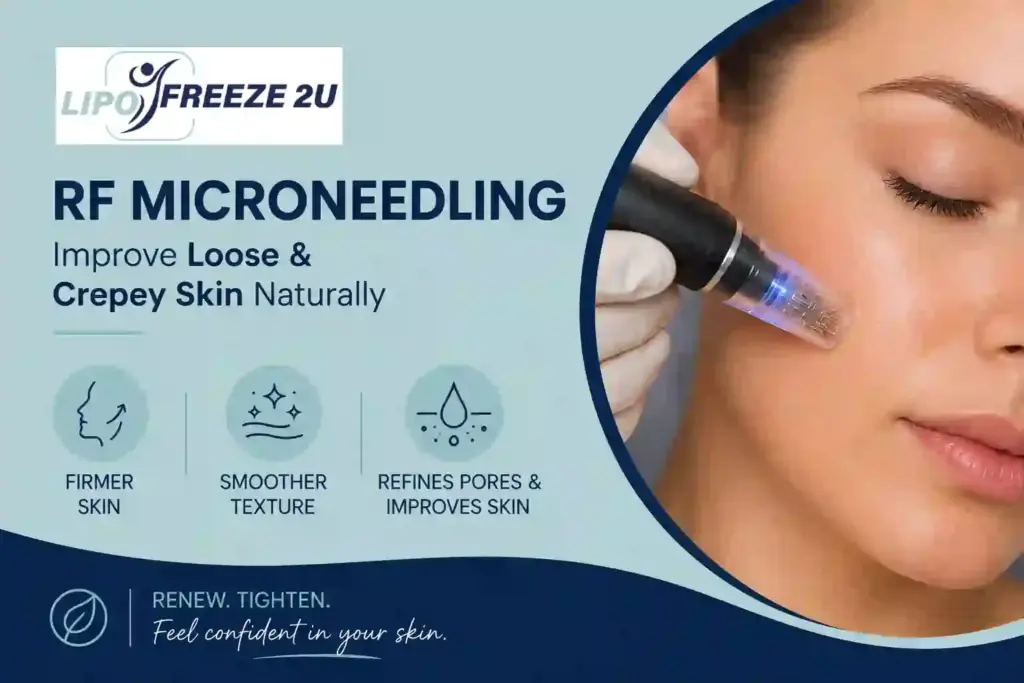 Can RF Microneedling Help Improve Loose and Crepey Skin Croydon?